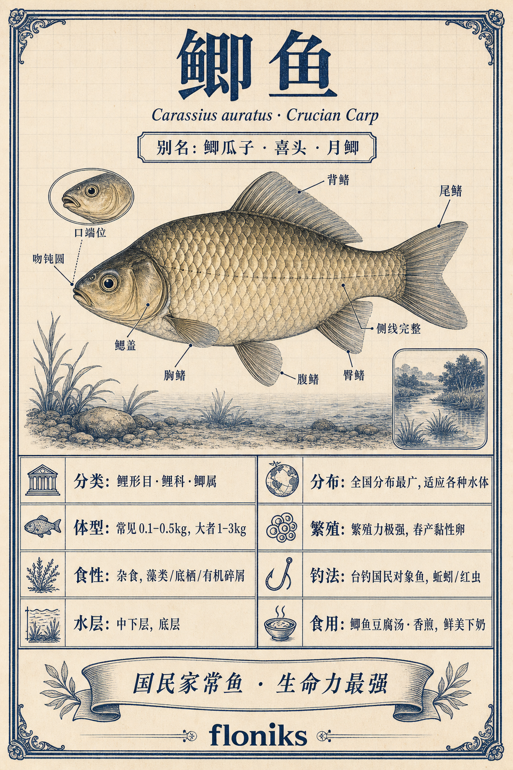 鲫鱼