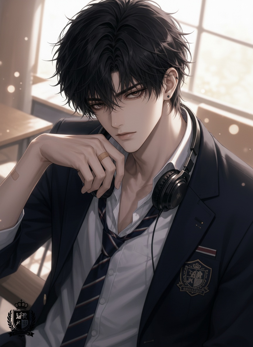 霍野 — campus AI character AI character portrait