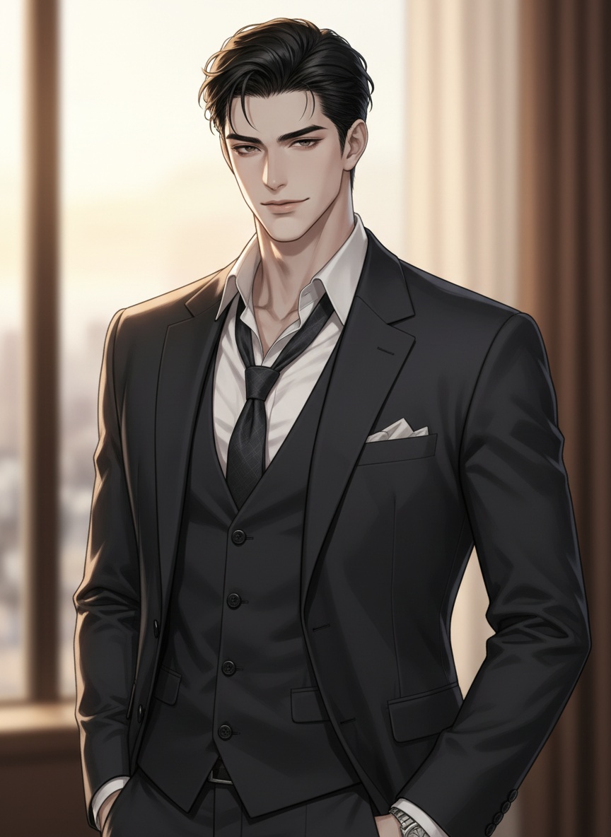 陆时衍 — otome AI character AI character portrait