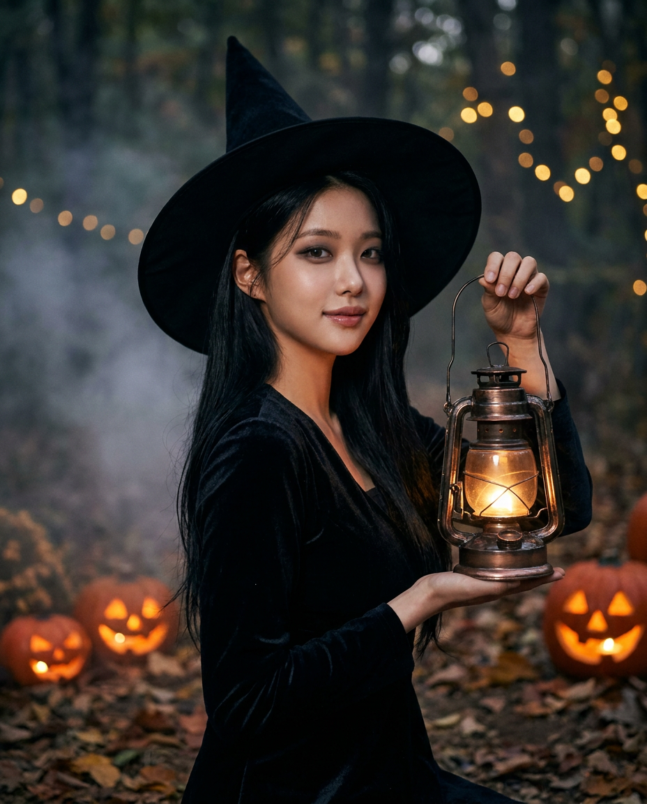 Glam Witch Halloween · Upload Photo → Witch You