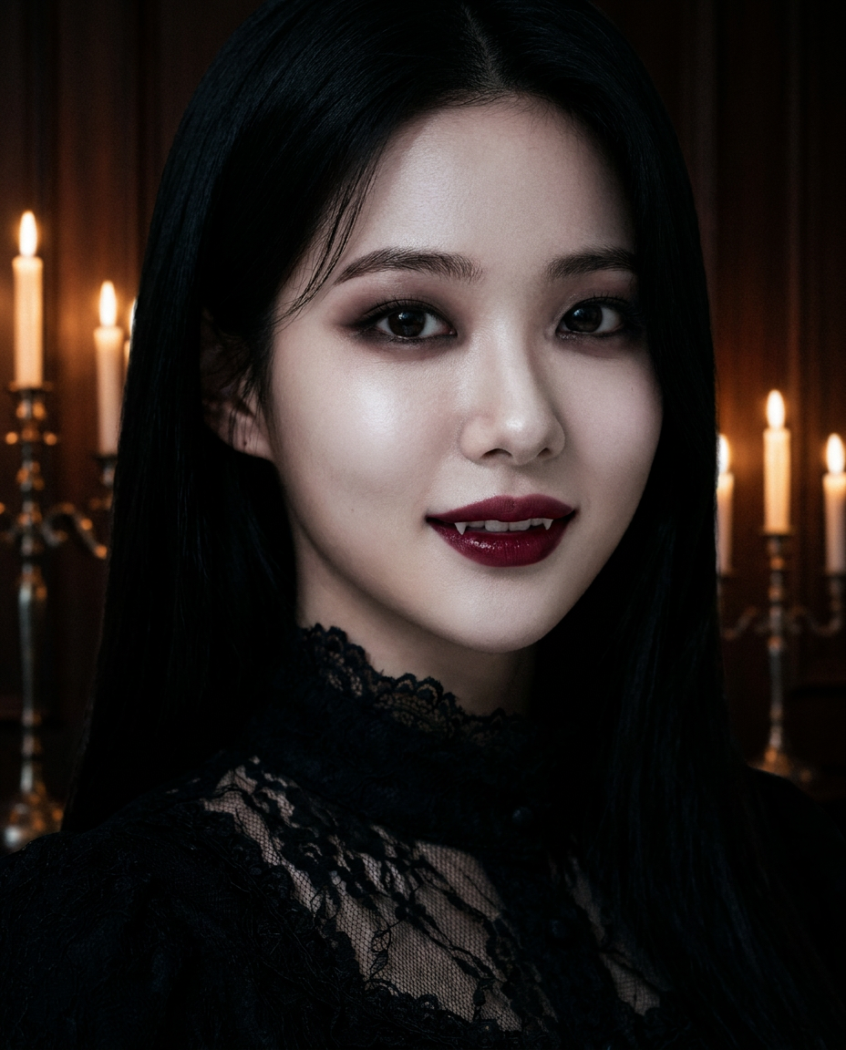 Vampire Halloween Transform · Upload Photo → Gothic Vampire You